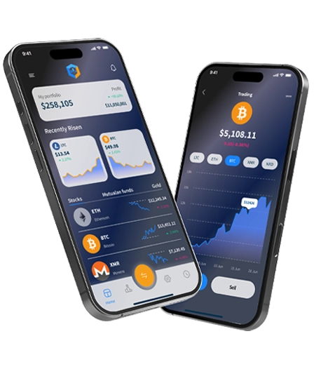 Slide Lonox Lab Mobile Trading App